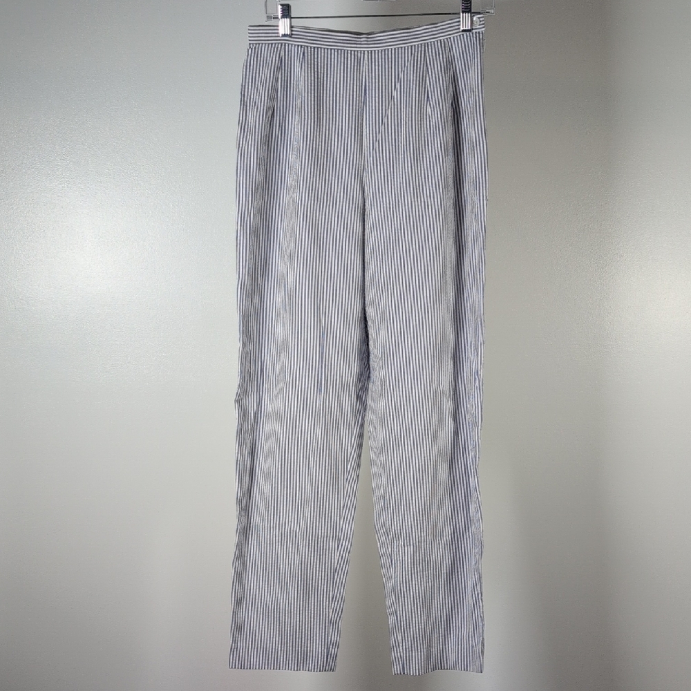 Talbots Seersucker Summer Pants